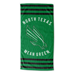 The Northwest Group 1COL-62005-0148-RET 30 x 60 in. North Texas Mean Green Stripes Beach Towel