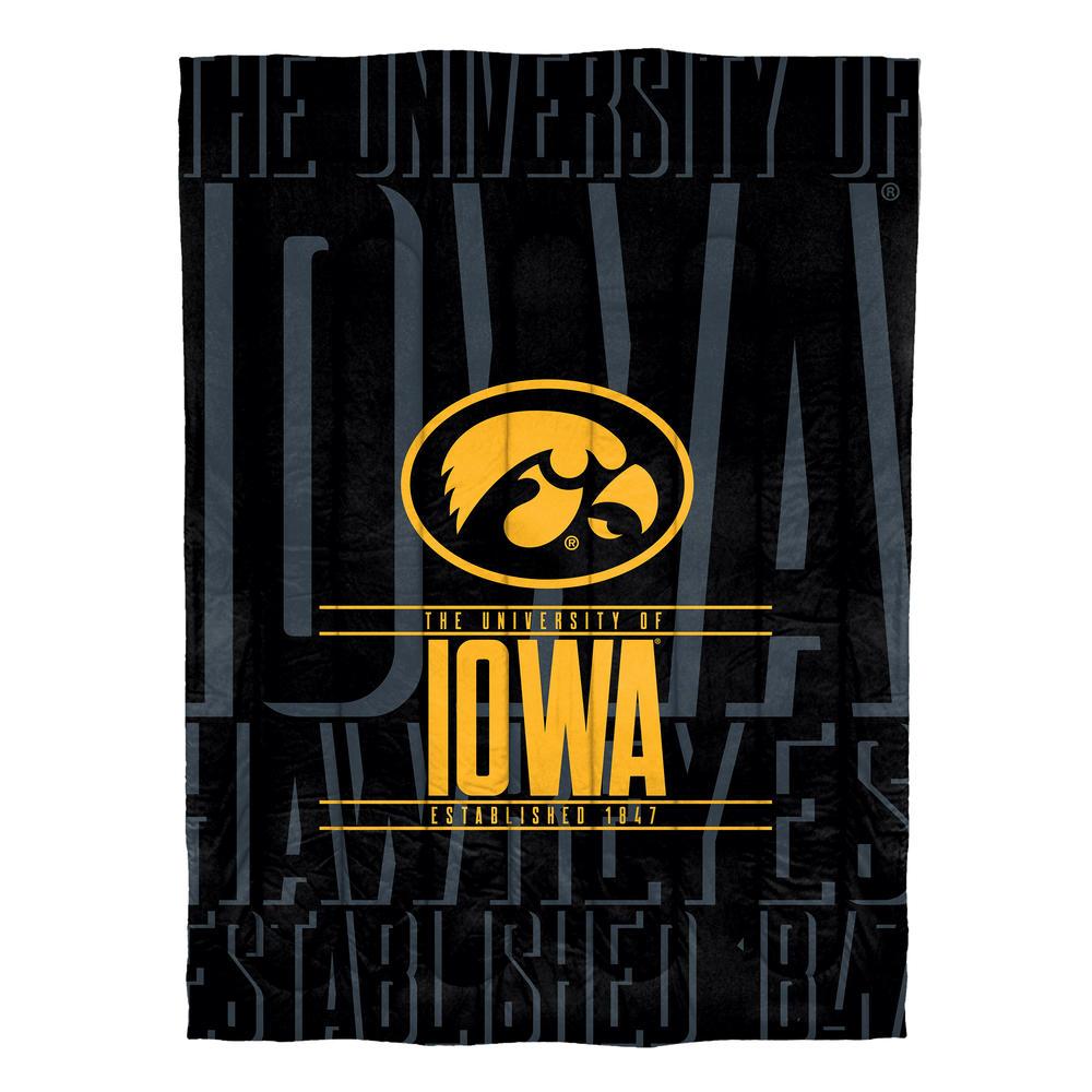 The Northwest Group NCAA Iowa Hawkeyes Modern Take Twin Comforter Set