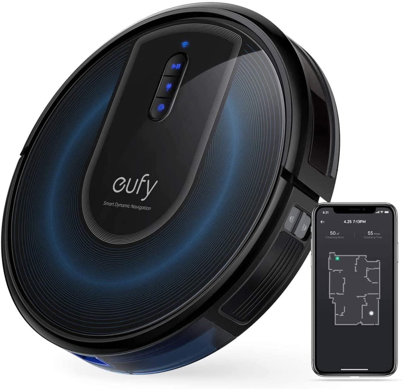 eufy by Anker RoboVac G30 Robot Vacuum with Smart Dynamic Navigation 2.0