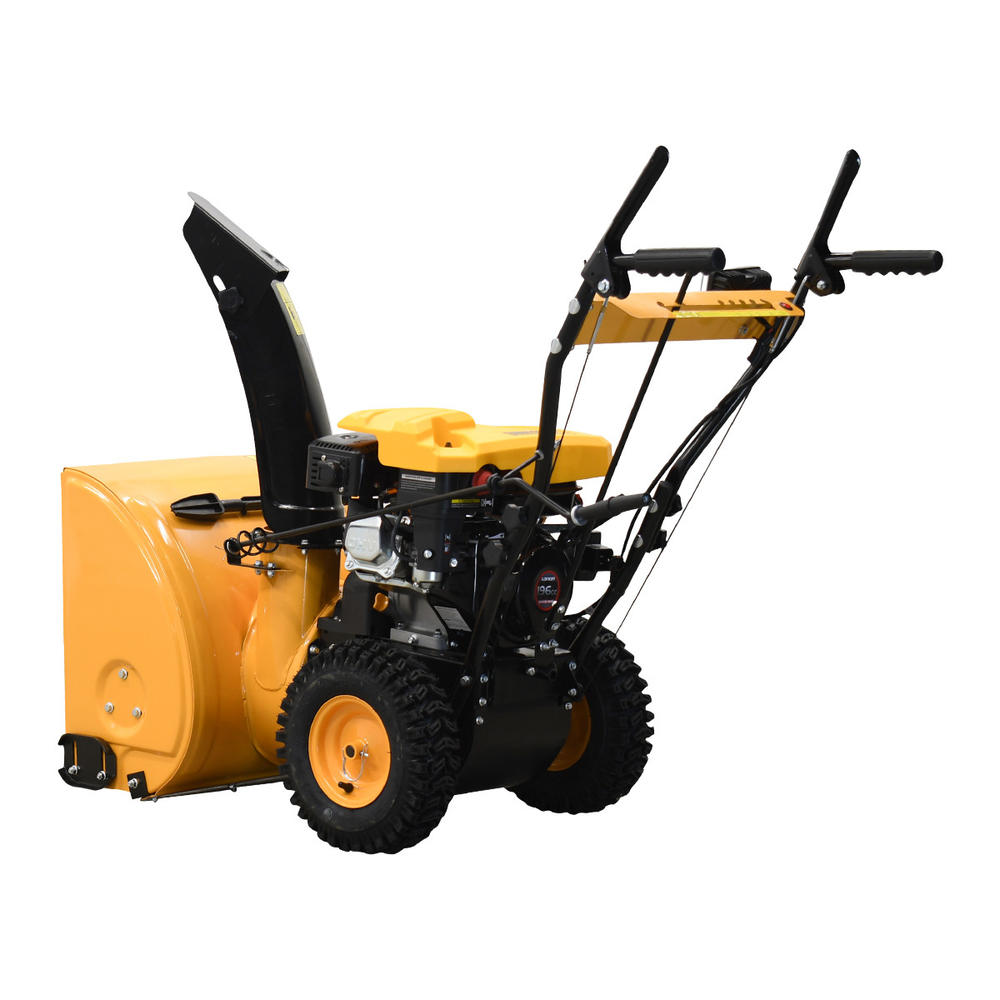 Massimo Motor Massimo 24" 196cc Gas Cordless Electric Start 2 Stage Self Propelled Snow Blower
