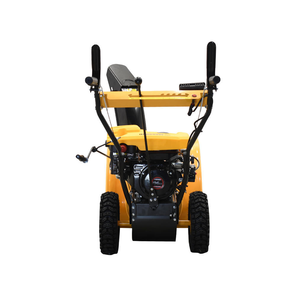 Massimo Motor Massimo 24" 196cc Gas Cordless Electric Start 2 Stage Self Propelled Snow Blower