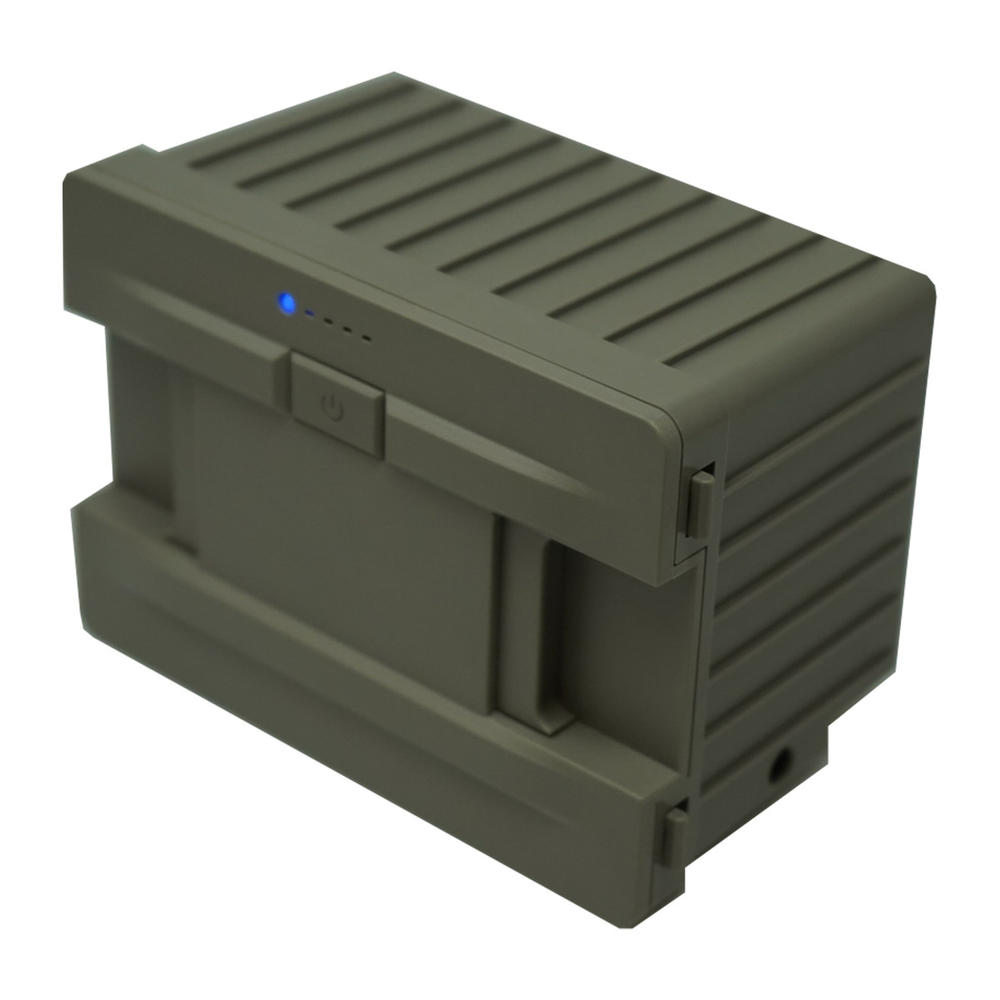 MASSIMO E-Kooler Bluetooth Battery-Powered Portable Iceless Travel Cooler Wheels Handle 75 L