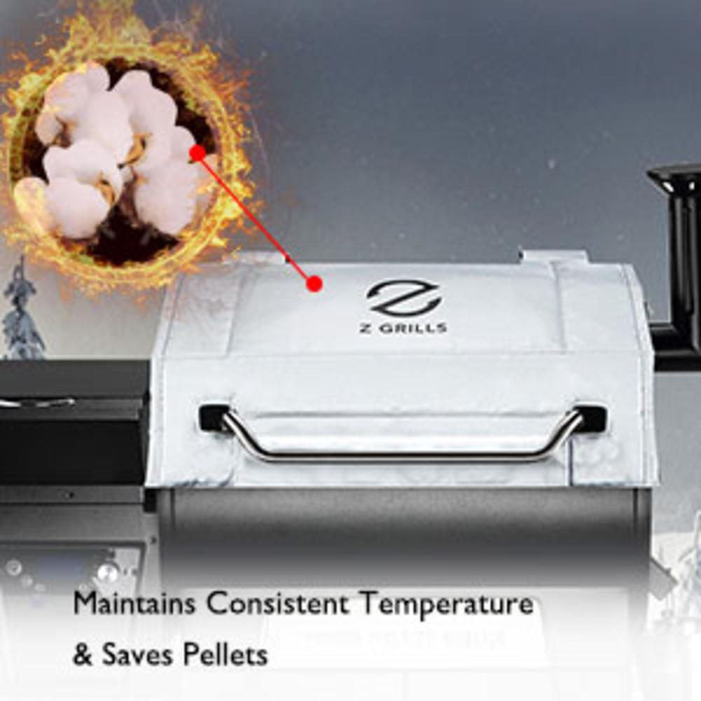 Z GRILLS Thermal Blanket Winter for BBQ Pellet Grill for 1000 Series