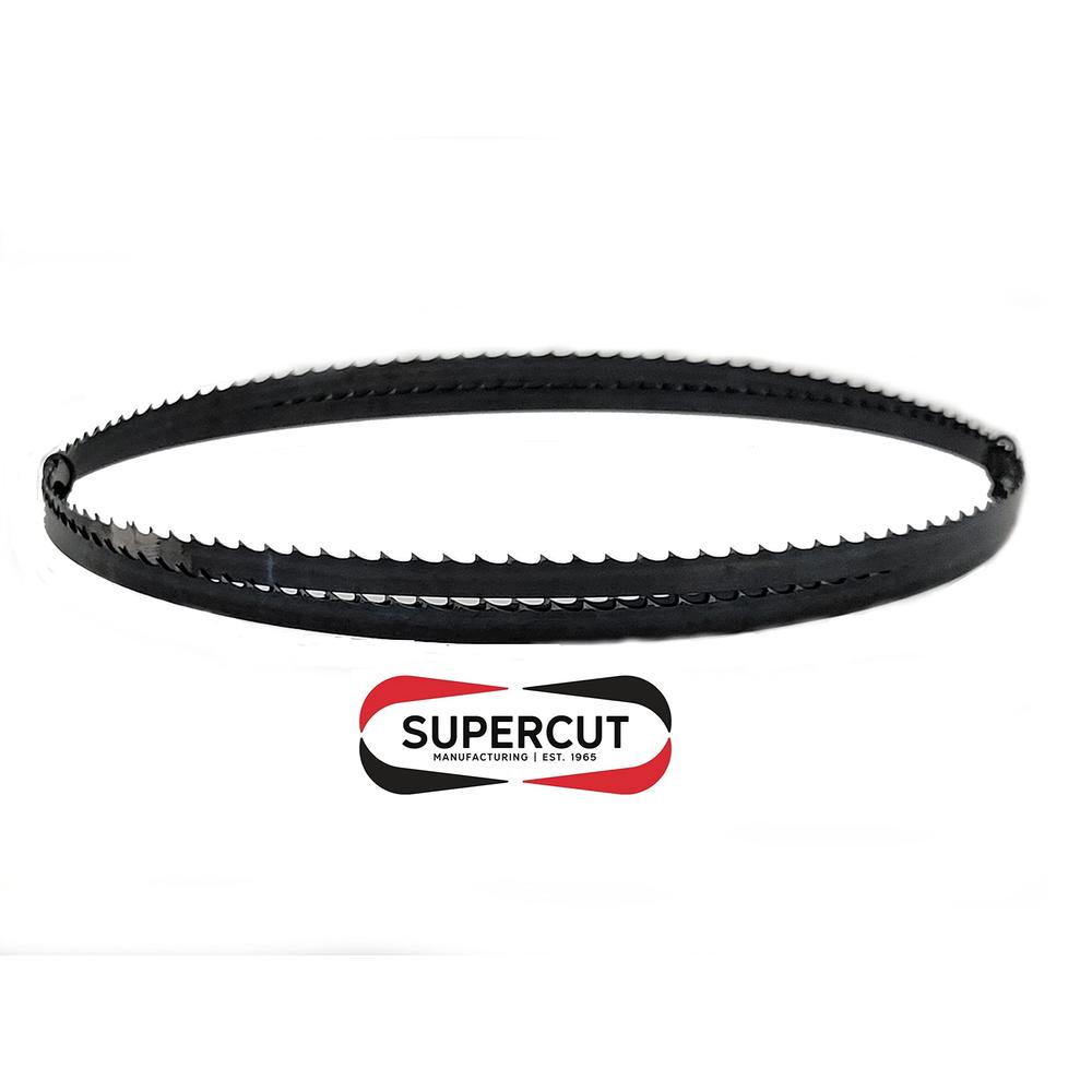 Supercut 56 7/8-inch x 1/4-inch x .014 x 6 TPI Carbon Tool Steel Blade for cutting wood,plastics, and non ferrous metals