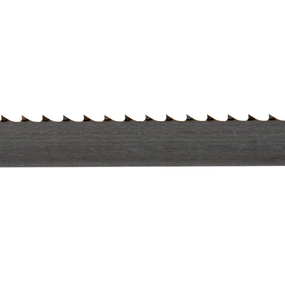 Supercut 80-inch x 3/16-inch x .025 x 4 TPI Carbon Tool Steel Bandsaw Blade (USA Made) for cutting wood, plastics, soft metals