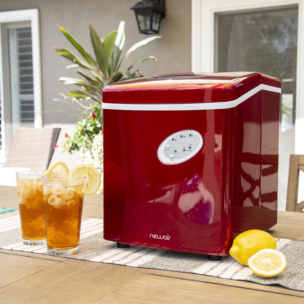 NewAir Countertop Ice Maker, 28 lbs. of Ice a Day, 3 Ice Sizes, BPA