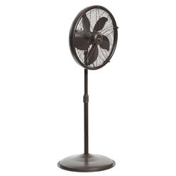 Newair Outdoor Misting Fan and Pedestal Fan Combination, 600 sq. ft. With 3 Fan Speeds and Sturdy All Metal Design, Connects Dir