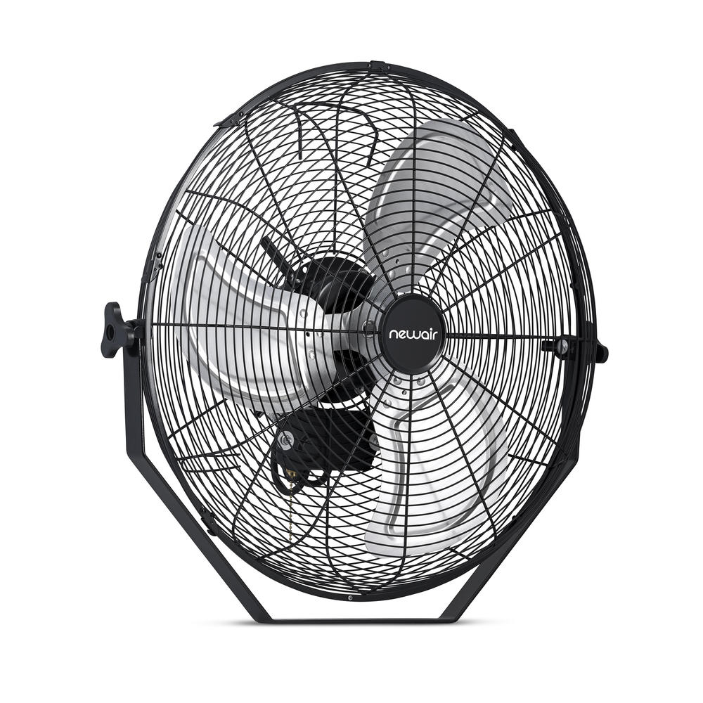 NewAir  18" Outdoor High Velocity Wall Mounted Fan with 3 Fan Speeds and Adjustable Tilt Head