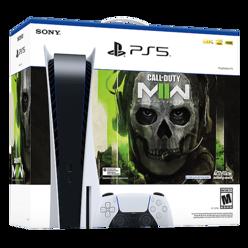 Sony PlayStation 5 PS5 Gaming Console (Disc Version) with Call of Duty Modern Warfare II Bundle