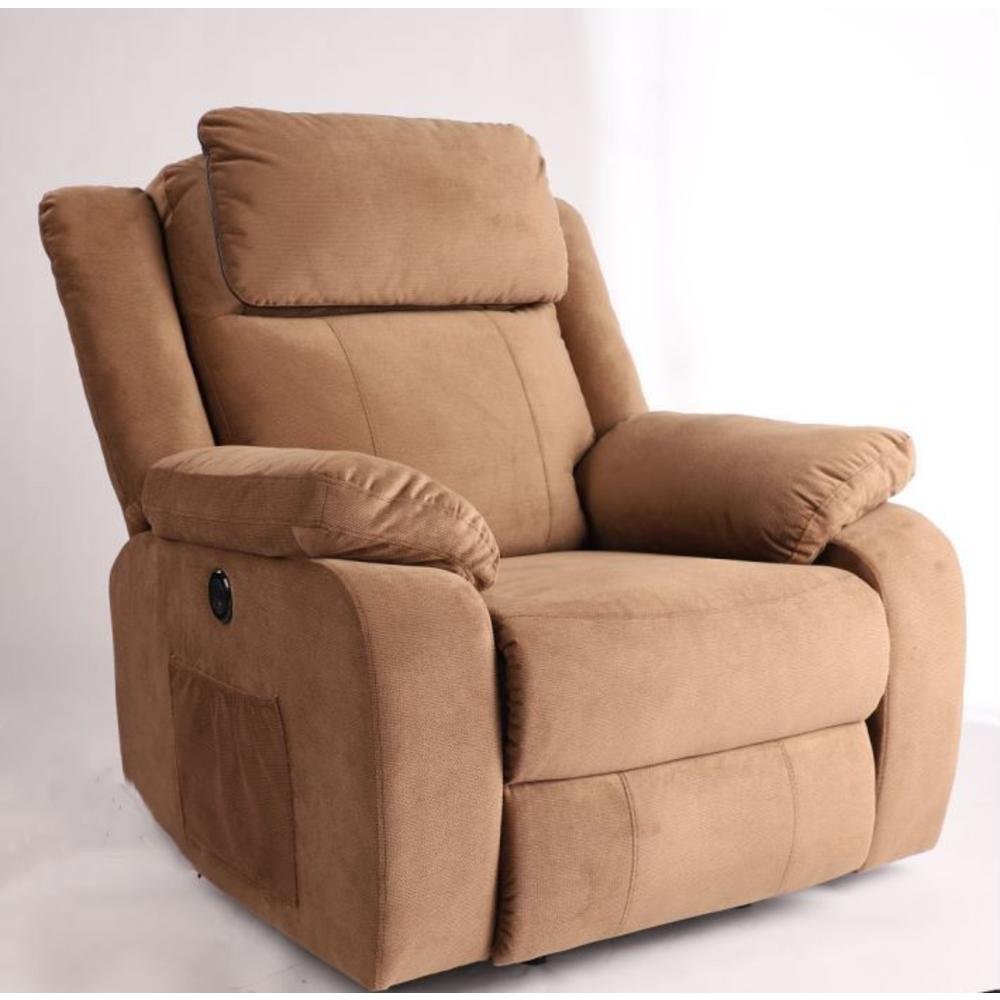 US Furnishing Express corp Power Lift Chair Electric Recliner For Elderly Heated Vibration Massage Fabric Sofa Motorized Living Room Chair