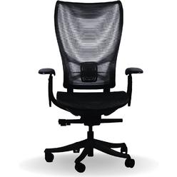 WESTHOLME High Back Office Chair, Ergonomic Desk Chair with Adjustable Seat Depth Feature, Tilt Function, Lumbar Support