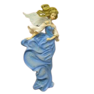 The Hamilton Collection Pixiegale Lady Frost Moon Fairy Figurine 7.2-inches