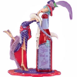 The Bradford Exchange Dolly Mama You Had Me At Merlot Dazzling Diva s Figurine 5-inches