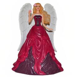 The Hamilton Collection Angel of Hope On The Wings of Hope Figurine Inspiring Breast Cancer Awareness by Nene Thomas 7-inches