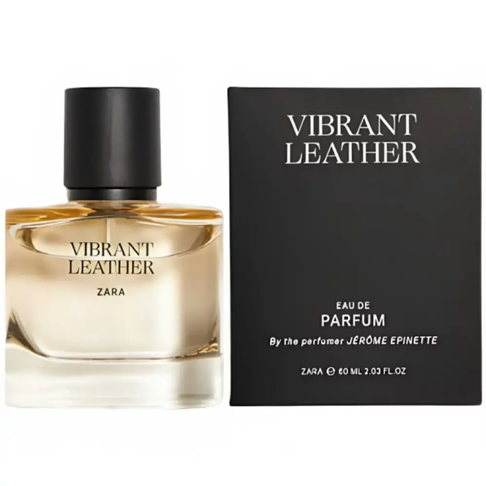 Zara Vibrant Leather Cologne for Men EDP Eau De Parfum 60 ML (2.03 FL OZ)