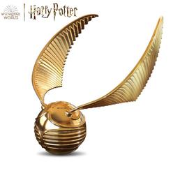 The Bradford Exchange Harry Potter Golden Snitch Cast-Metal Music Box Featuring A Recreation of Marvolo Gaunt's Ring Inside
