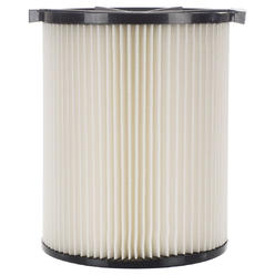 First Choice Parts 1-Layer Cartridge Filter Part 72947 for RIDGID VF4000 Wet Dry Vacuums Washable