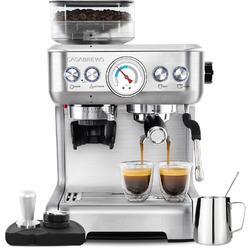 CASABREWS Espresso Machine With Grinder, Professional Espresso Maker With Milk Frother Steam Wand, Barista Espresso Coffee Machine