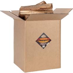 Smoak Firewood Kiln Dried Premium Oak Firewood (Includes Firestarter) (Large (16inch Logs) 120-140lbs)