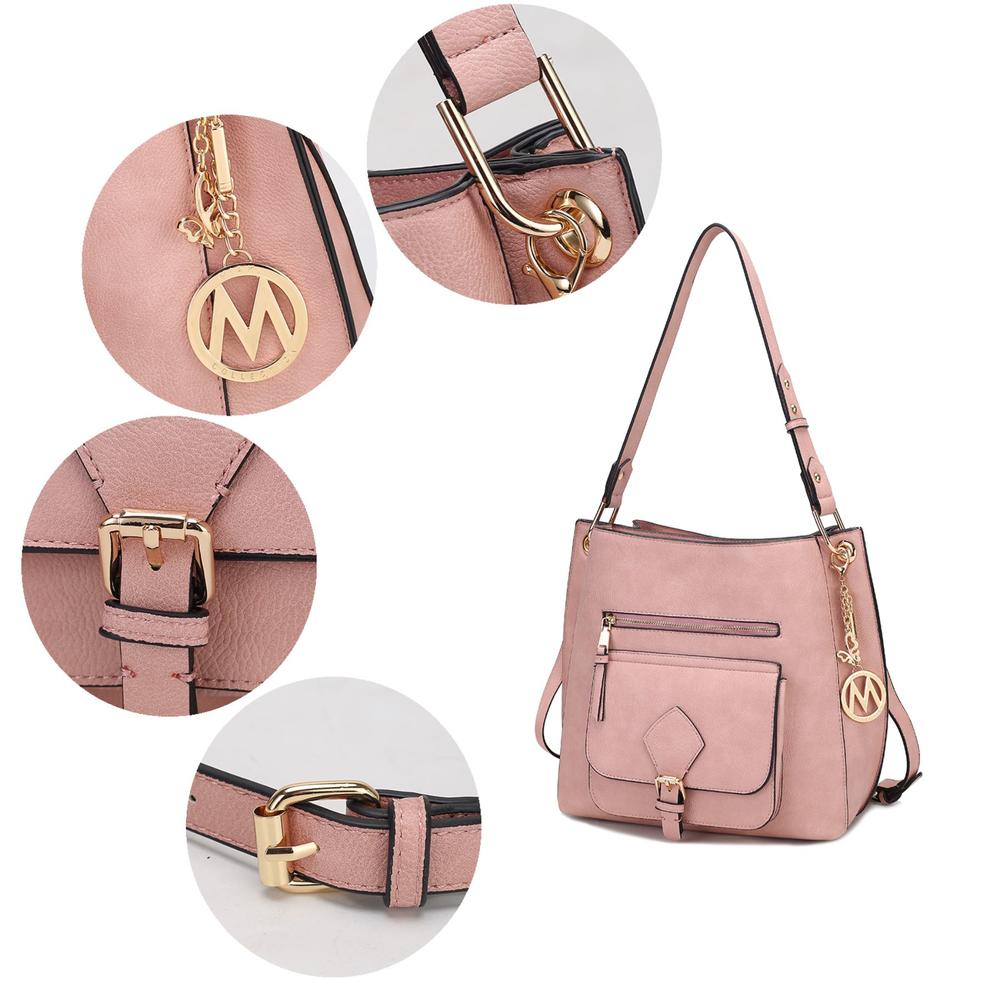 MKF Collection by Mia K Yves Vegan Leather Women’s Hobo Bag 