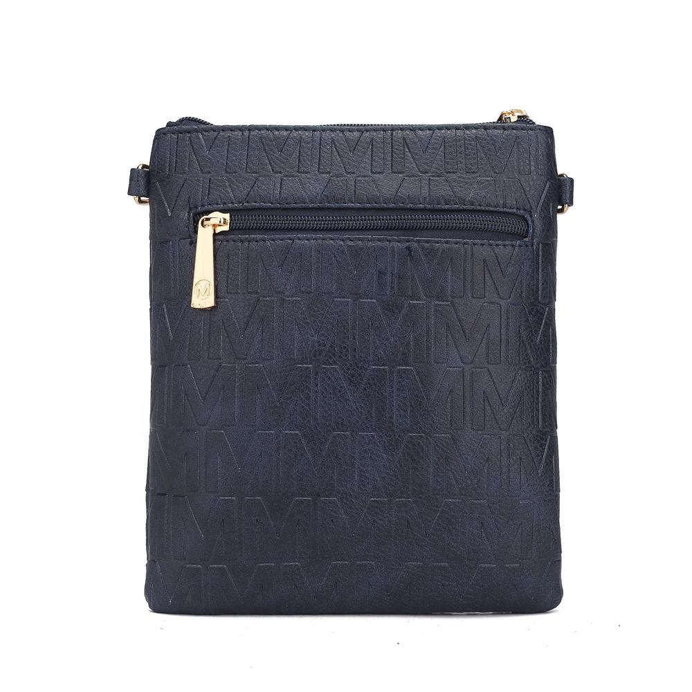 MKF Collection by Mia K Scarlett Vegan Leather Crossbody Handbag