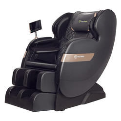 Real Relax Favor-03 ADV Massage Chair of Dual-core S Track, Recliner of Full Body Massage Zero Gravity, Black