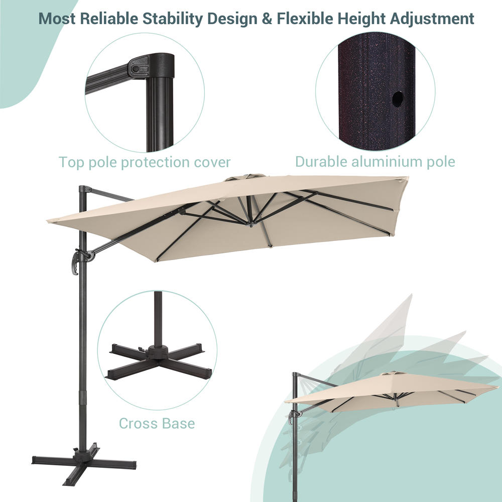 Flame And Shade Umbrella Base