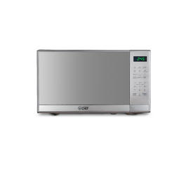 Commercial Chef 700W Countertop Microwave Oven, 0.7 Cu. Ft., Stainless Steel, CHM7MS