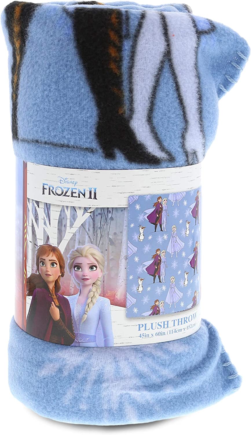 Frozen 2 fleece online throw