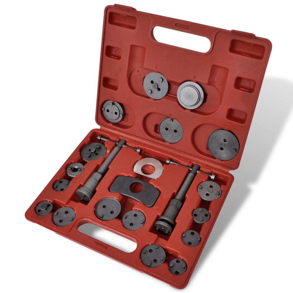 Fortumia 22 pcs Brake Caliper Piston Rewind Tool Kit