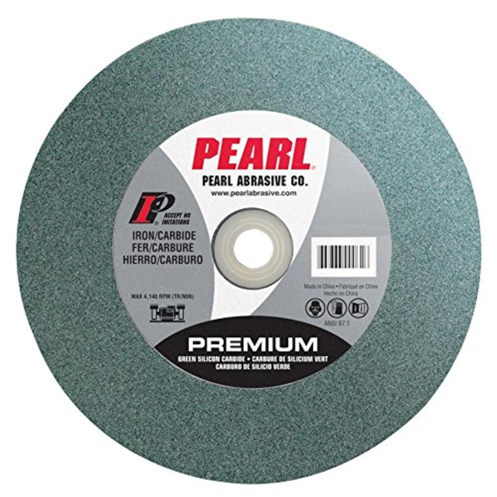 Pearl Abrasive 6" x 1" x 120 Grit Green Silicon Carbide Bench Grinding Wheel