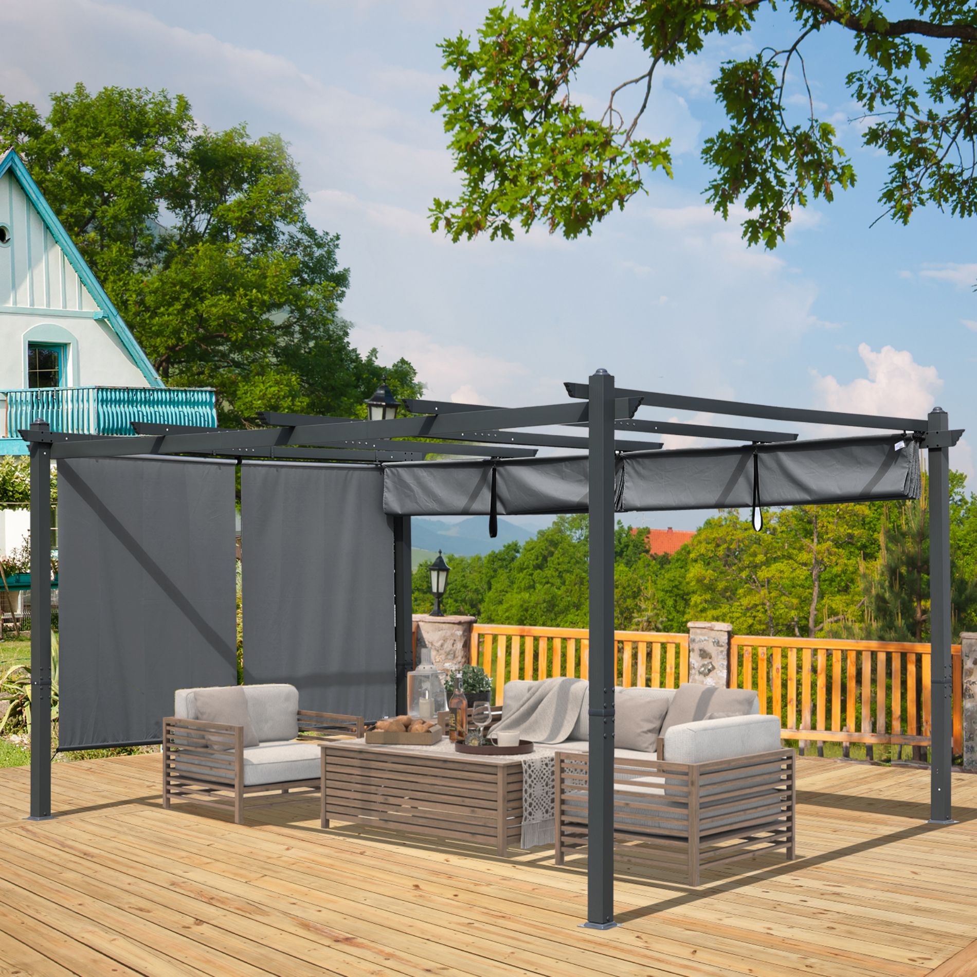 Kmart Gazebos And Canopies 620 CABANA GAZEBO PERGOLA PAVILLION Ideas