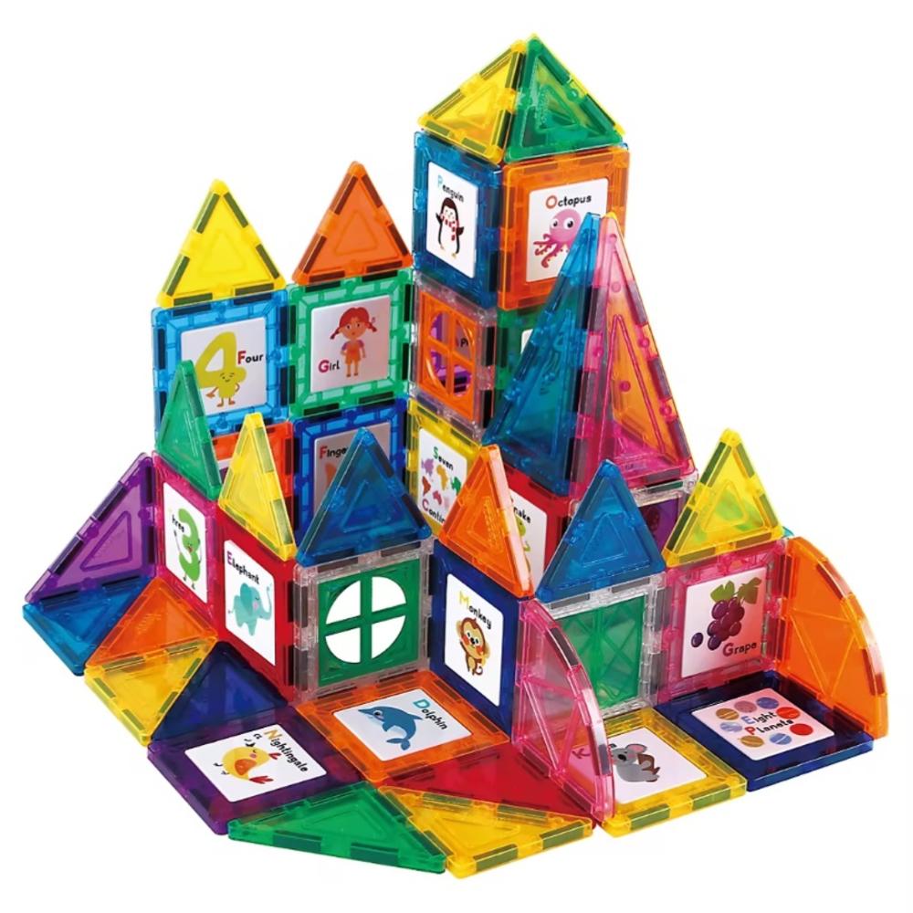 Picasso Tiles 102 Piece Tile Construction Playset