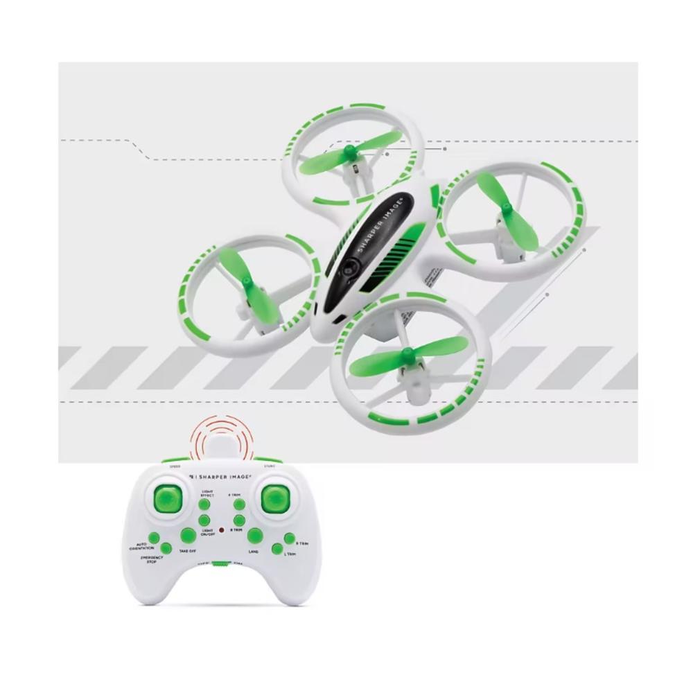 Sharper Image RC Glow Up Stunt Drone with LED Lights