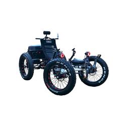 Mobilityscootrike Explore with Style Electric Fat Tire Recumbent Quad