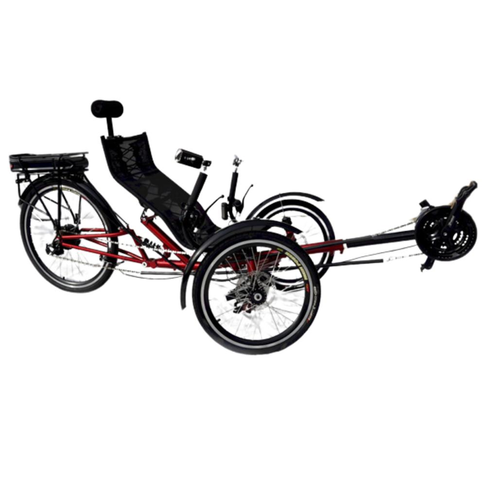 Mobilityscootrike Electric Recumbent Trike High Speed Freedom Ride for Adults