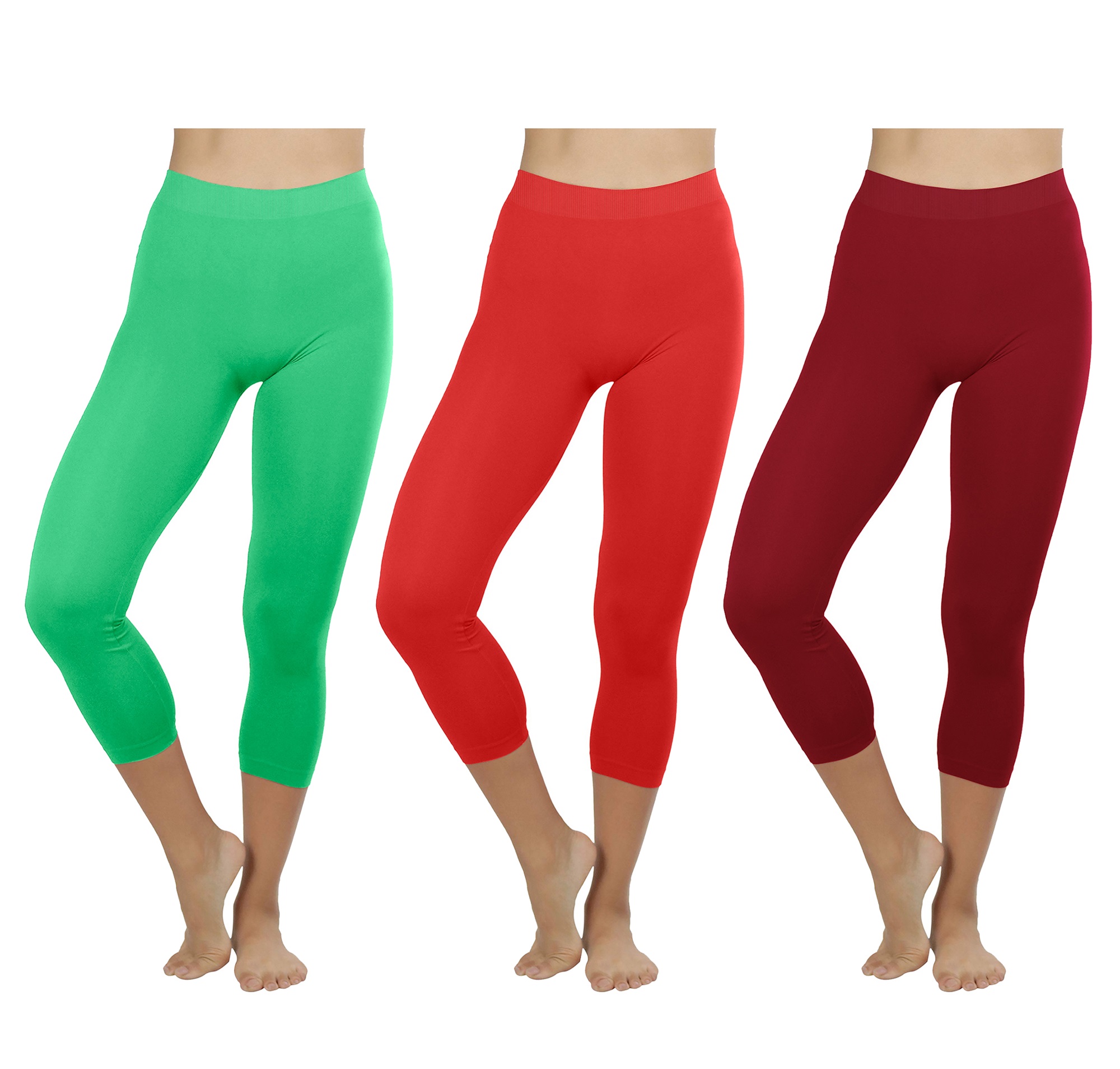 Basic editions women's capri leggings hotsell