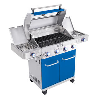 Monument Grills 35633B 35633 Colorful (Blue) Gas Grill With