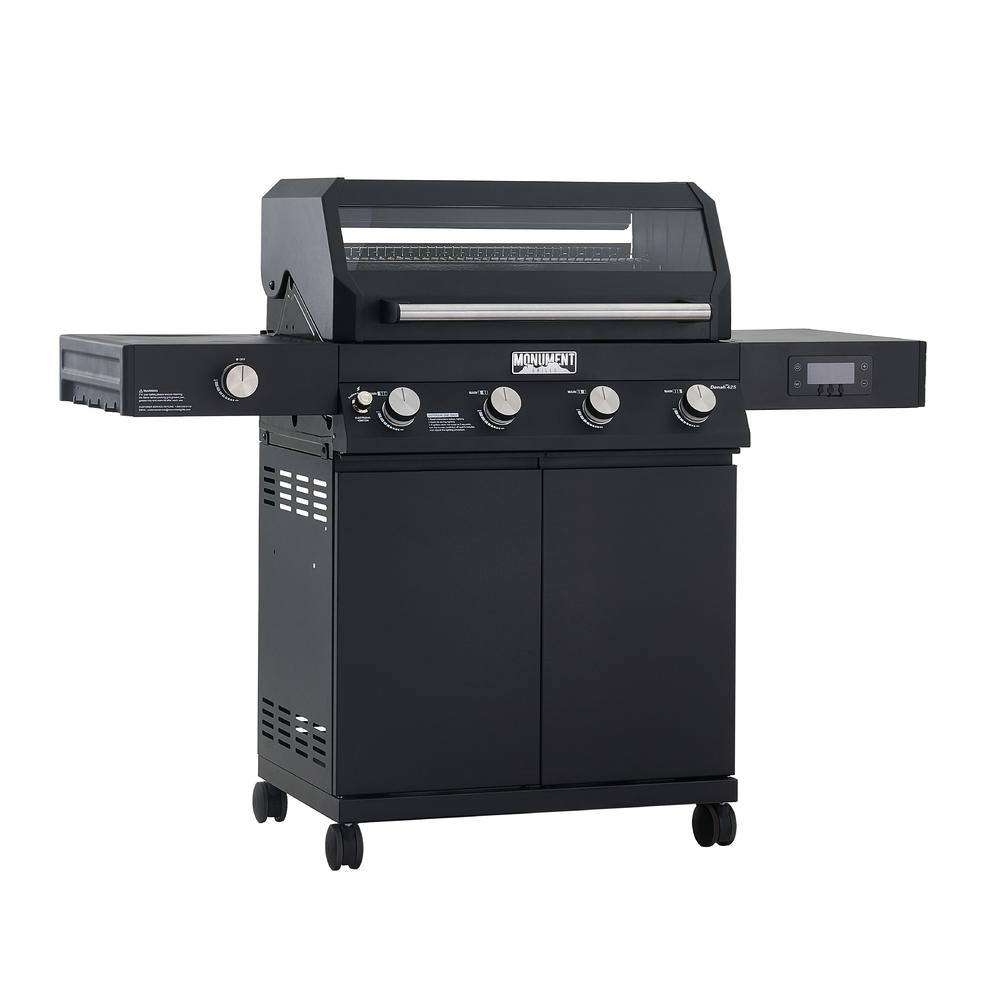 Monument Grills Denali 425 | Powder Coated Smart Propane Gas Grill
