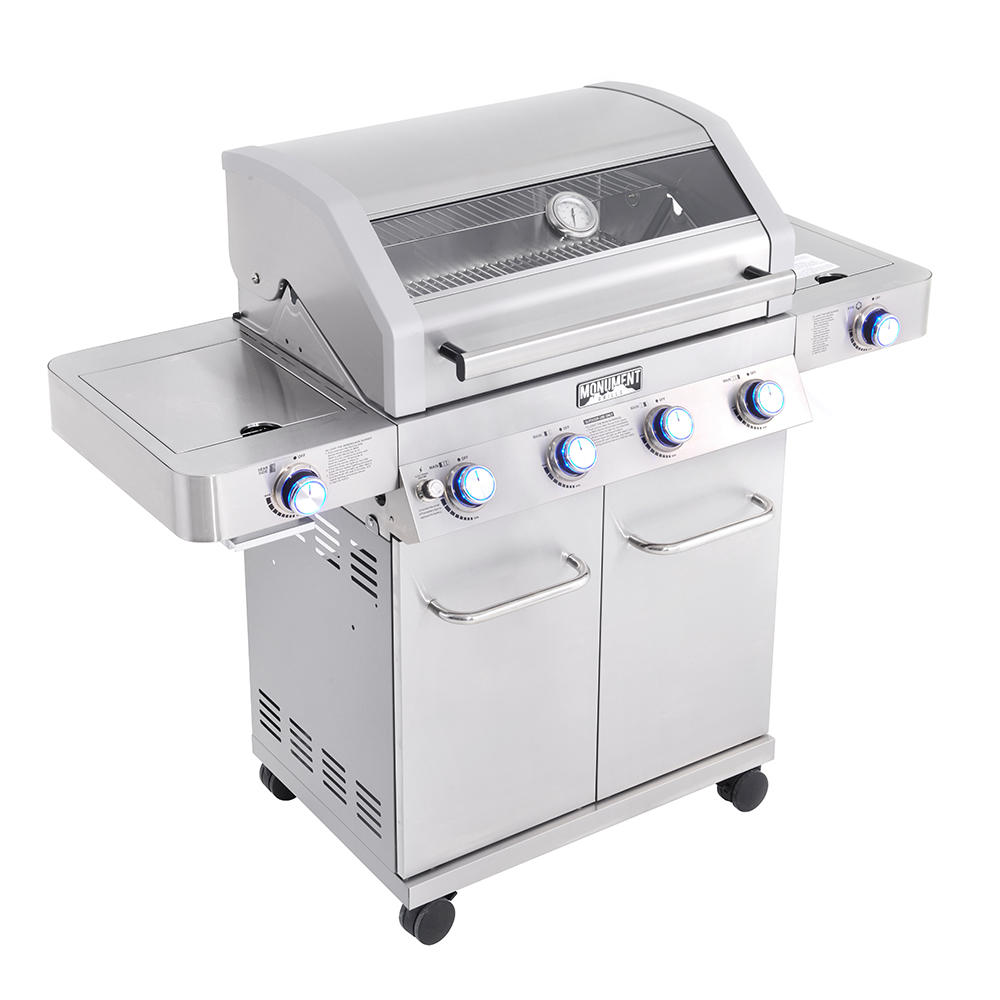 Monument Grills Classic 35633 | Stainless Steel Infrared Propane Gas Grill
