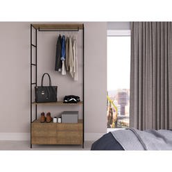 KybeleDecor Industrial-Style Free Standing Entryway Coat Hanger