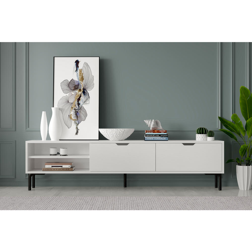KybeleDecor Riga 71" Tv Stand With Legs