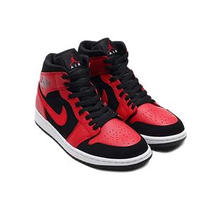 Nike Air Jordan 1 Mid Reverse Bred 554724-054