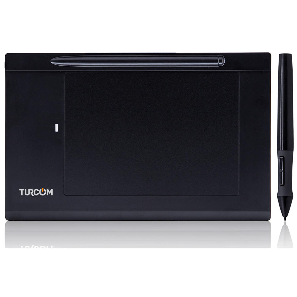Turcom TS-6540 Turcom 5.5 x 4"Graphic Drawing Tablet and 2048 Pressure Sensitivity Pen