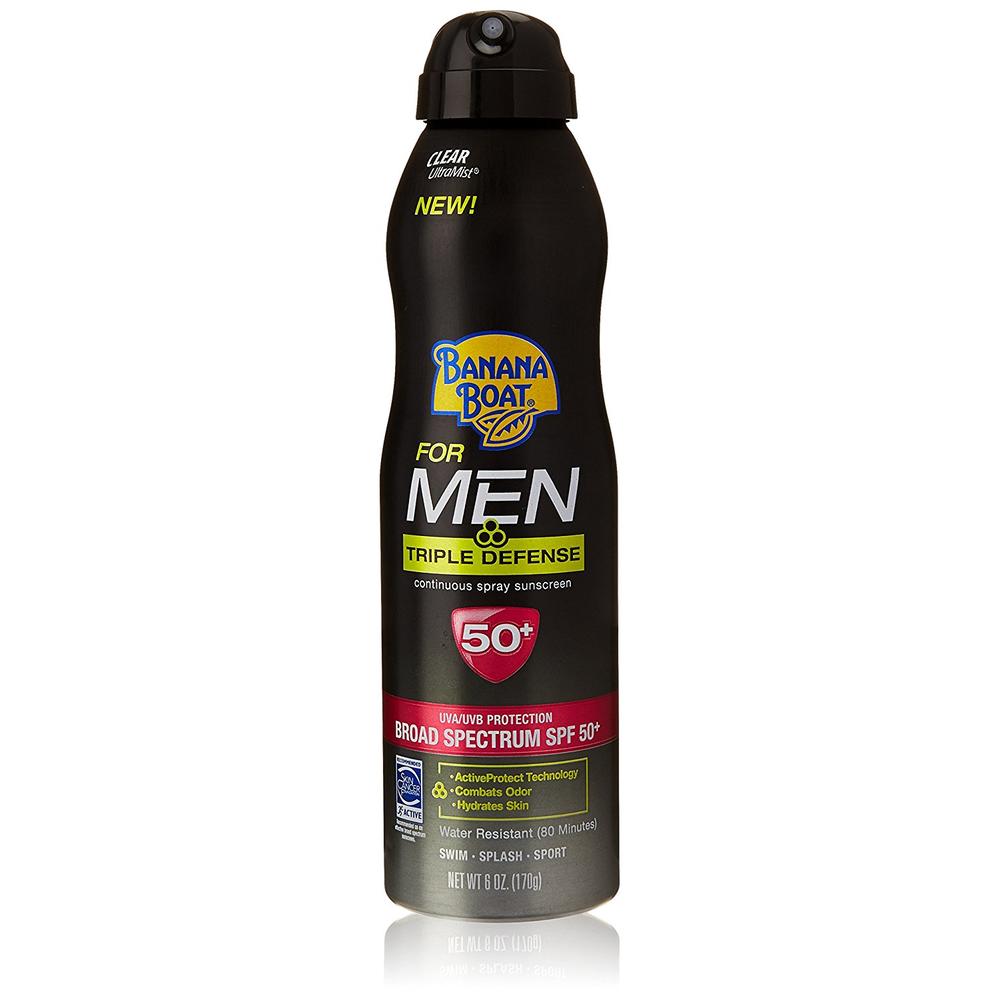 Banana Boat Sunscreen for Men Spray - SPF50