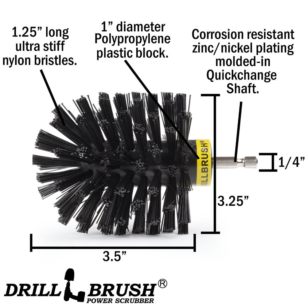 The Original Drill Brush Power Scrubber®
