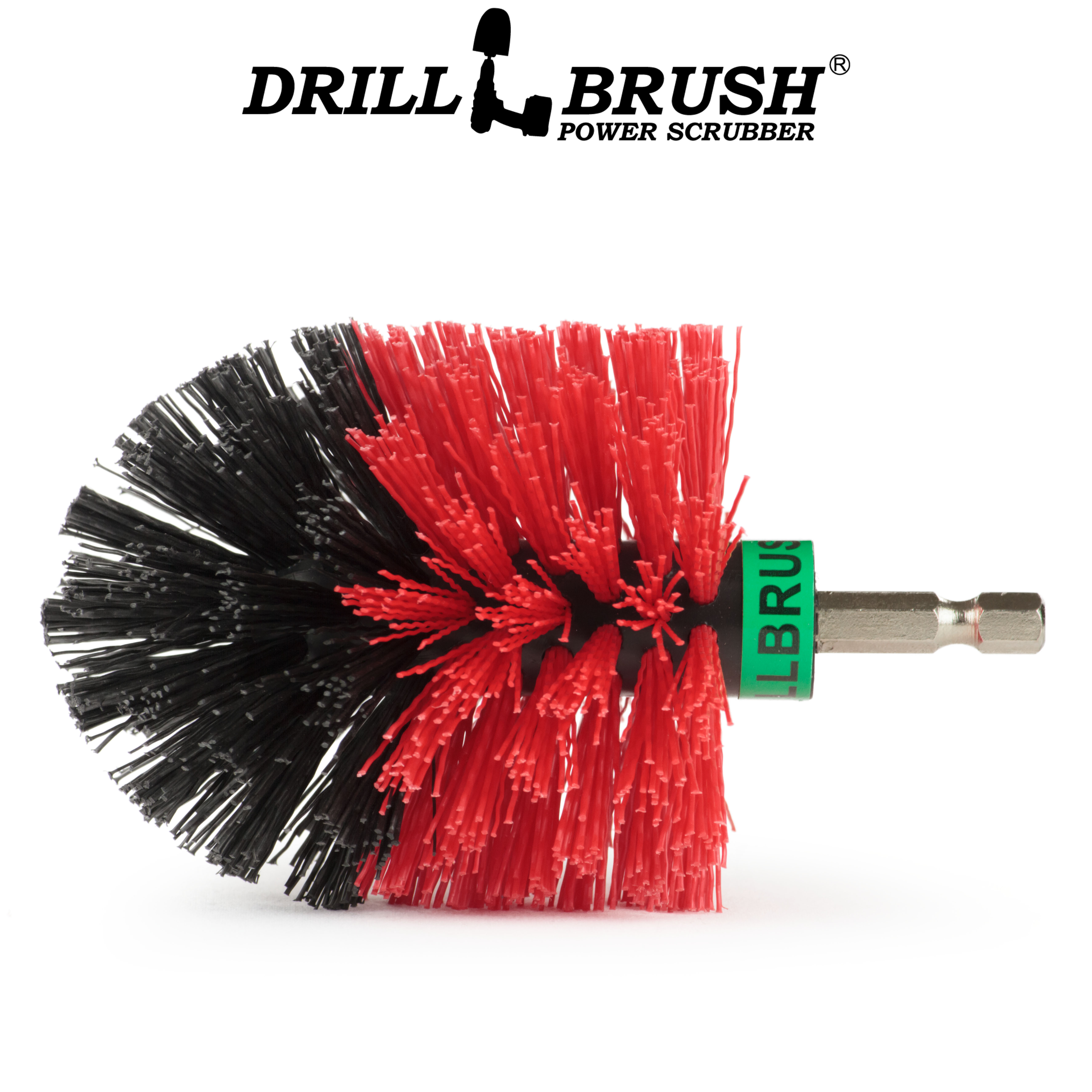 Mini Size Drillbrush Power Scrubber Stiff Bristle Nylon Scrub Brush