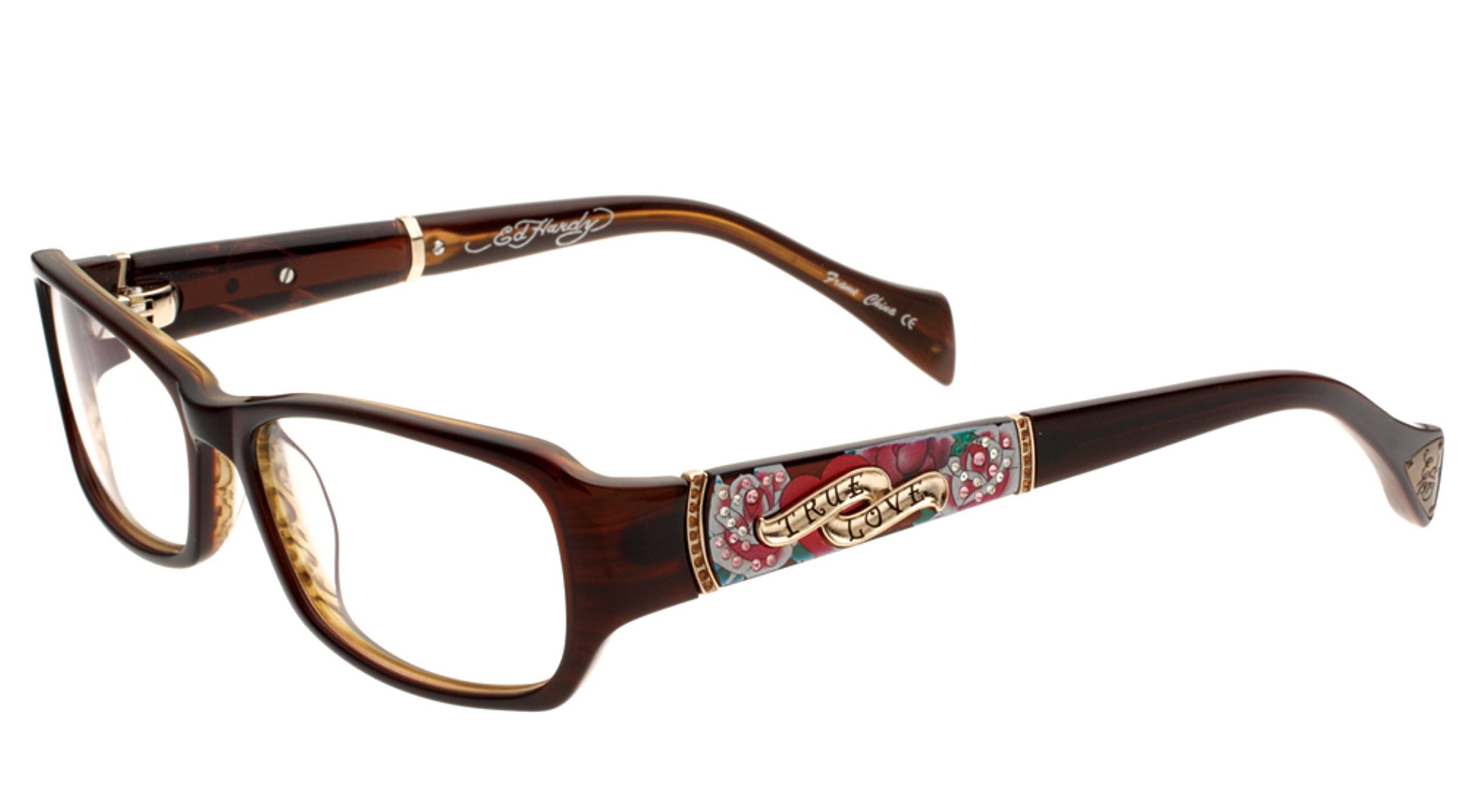 ed hardy eyeglass frames