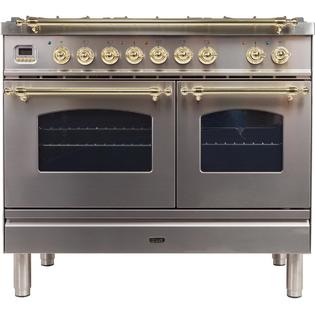 ILVE UPDN100FDMPI-LUCCA40 Ilve 2 Piece Kitchen Appliances ...