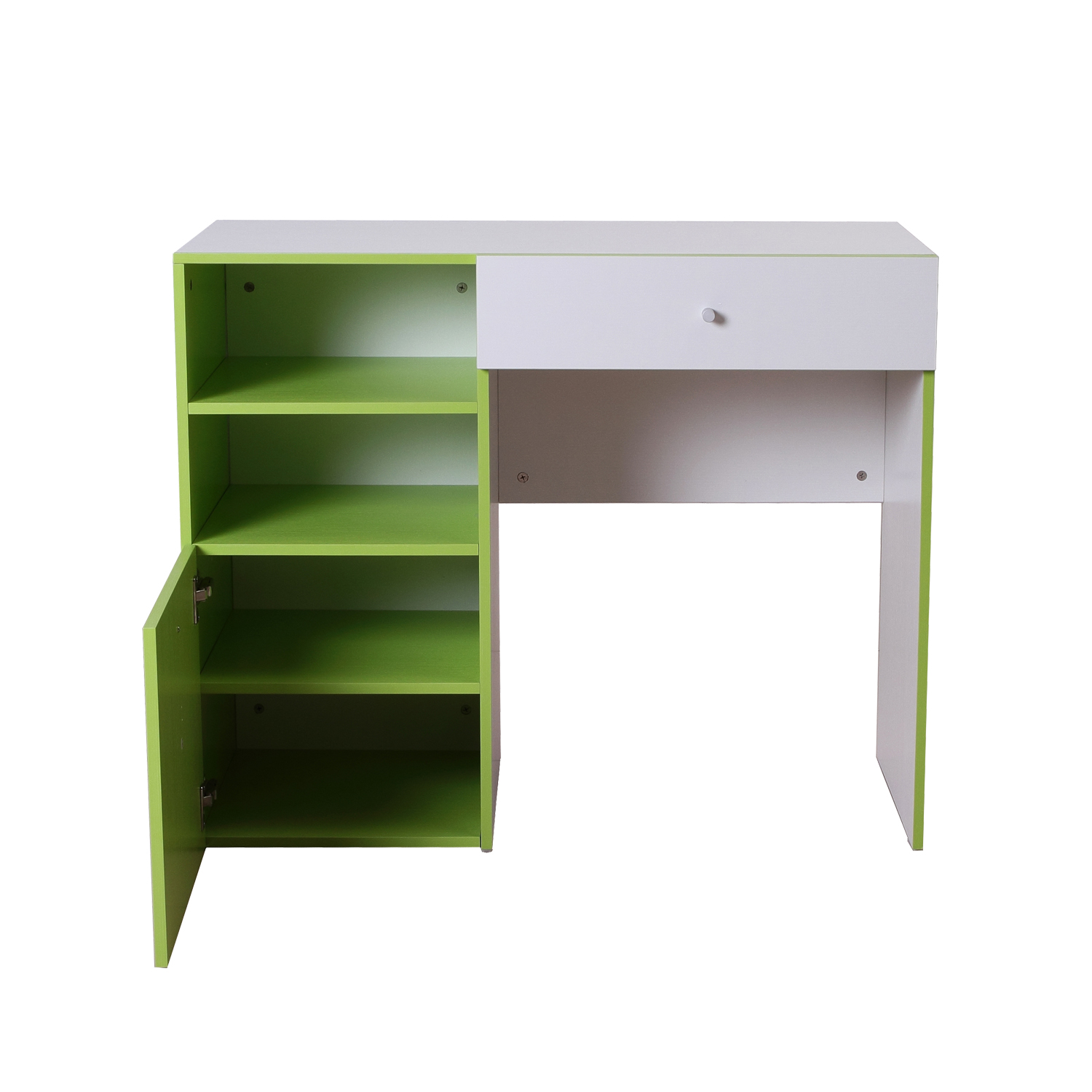 Homcom 40 Student Study Desk W Storage Shelves And Drawers